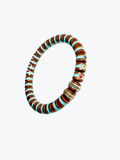 Blue Whisper Lucky Chipmunk Bodhi Bracelet – Straight-Cut Edge Version