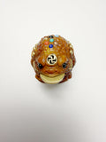 Lucky Chipmunk & Wealth Frog Single Bead – Double Blessing of Prosperity