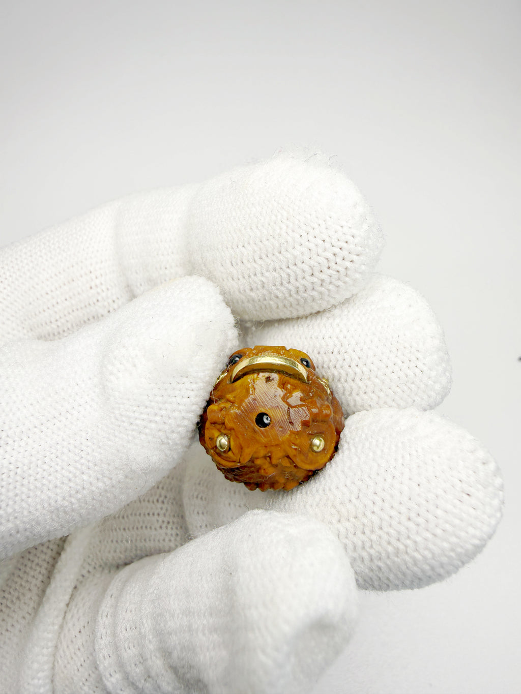 Lucky Chipmunk & Wealth Frog Single Bead – Double Blessing of Prosperity