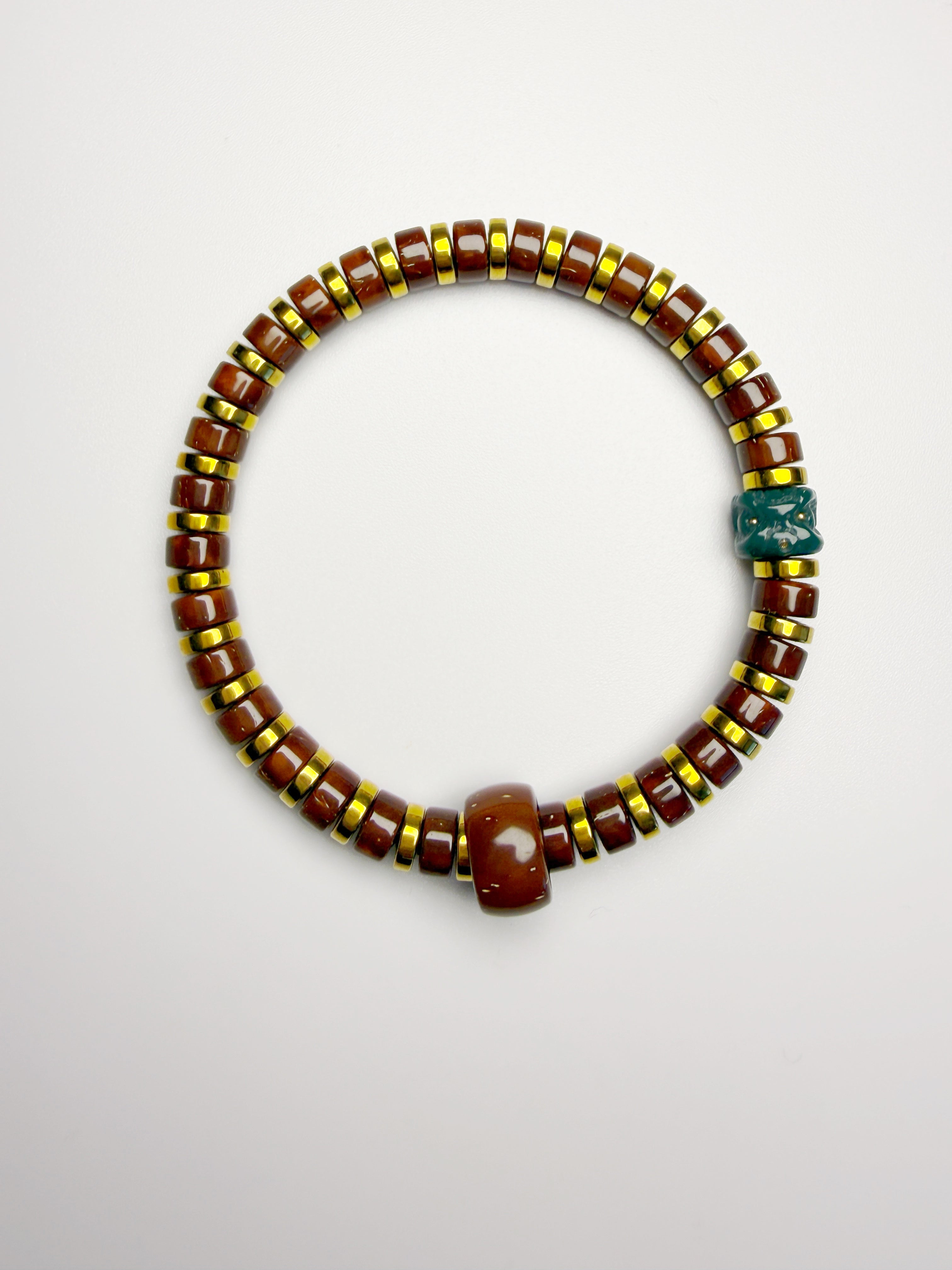 Purple-Gold Lucky Chipmunk & Awakening Lion Bracelet – Attract, Protect & Turn Your Fortune