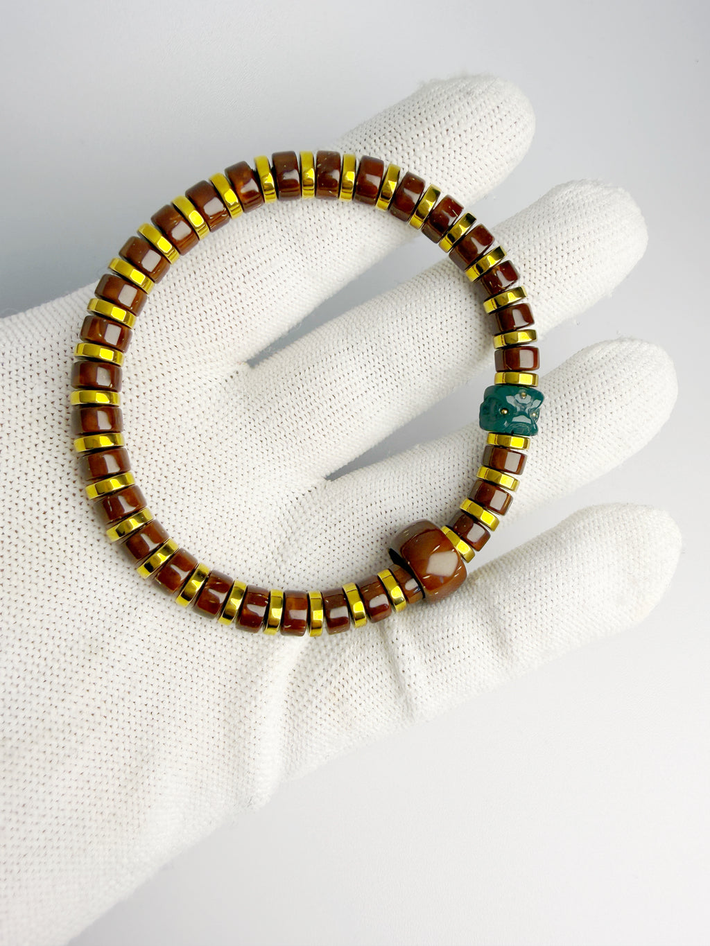 Purple-Gold Lucky Chipmunk & Awakening Lion Bracelet – Attract, Protect & Turn Your Fortune