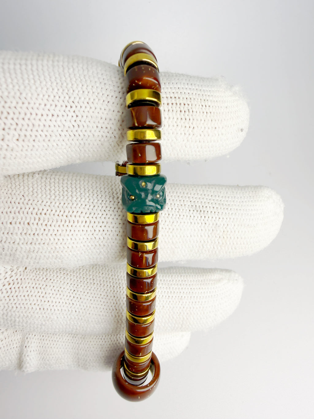 Purple-Gold Lucky Chipmunk & Awakening Lion Bracelet – Attract, Protect & Turn Your Fortune
