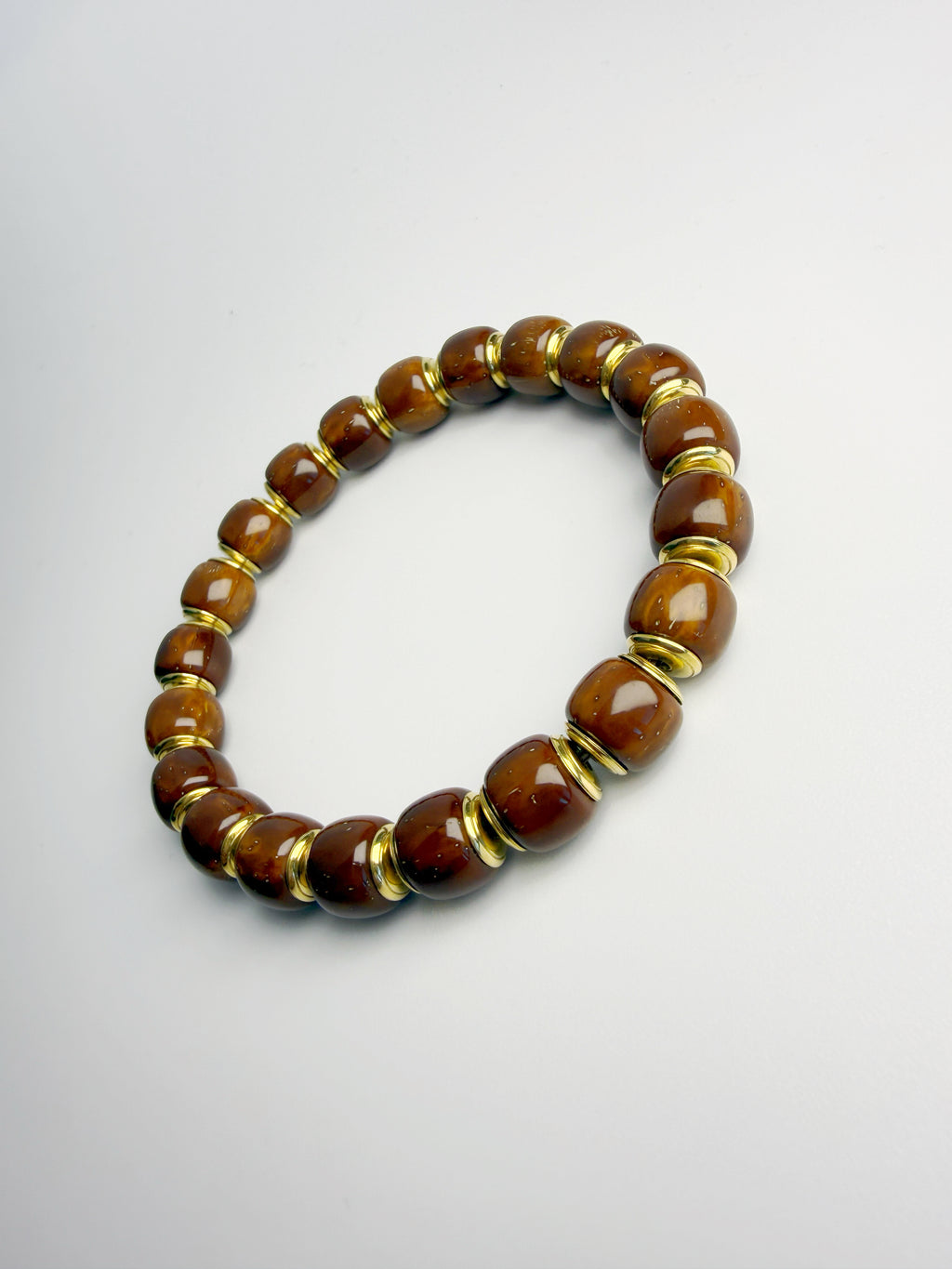 Purple-Gold Lucky Chipmunk & Golden Shield Bracelet – Attract & Protect