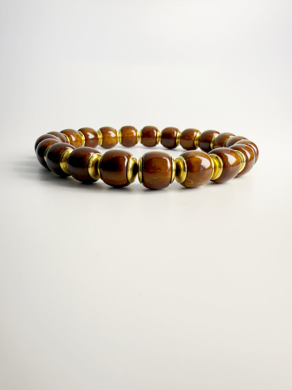 Purple-Gold Lucky Chipmunk & Golden Shield Bracelet – Attract & Protect