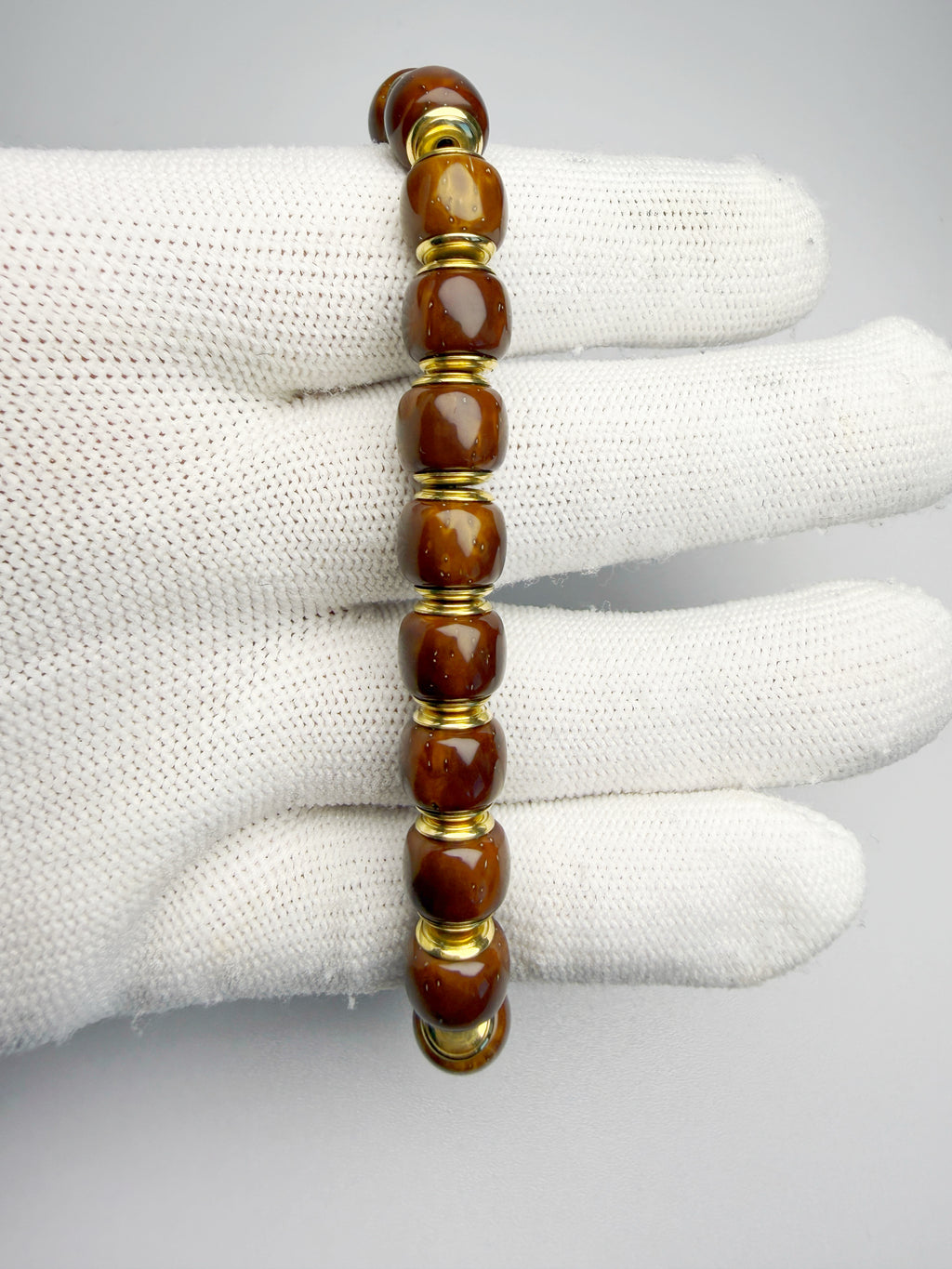 Purple-Gold Lucky Chipmunk & Golden Shield Bracelet – Attract & Protect